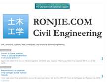 Tablet Screenshot of engg.ronjie.com